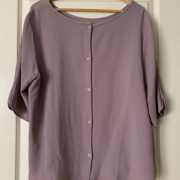 Monk and Lou oversized purple blouse - Picture 2 of 3
